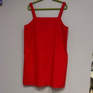 Banana Republic Red Sleeveless Dress
